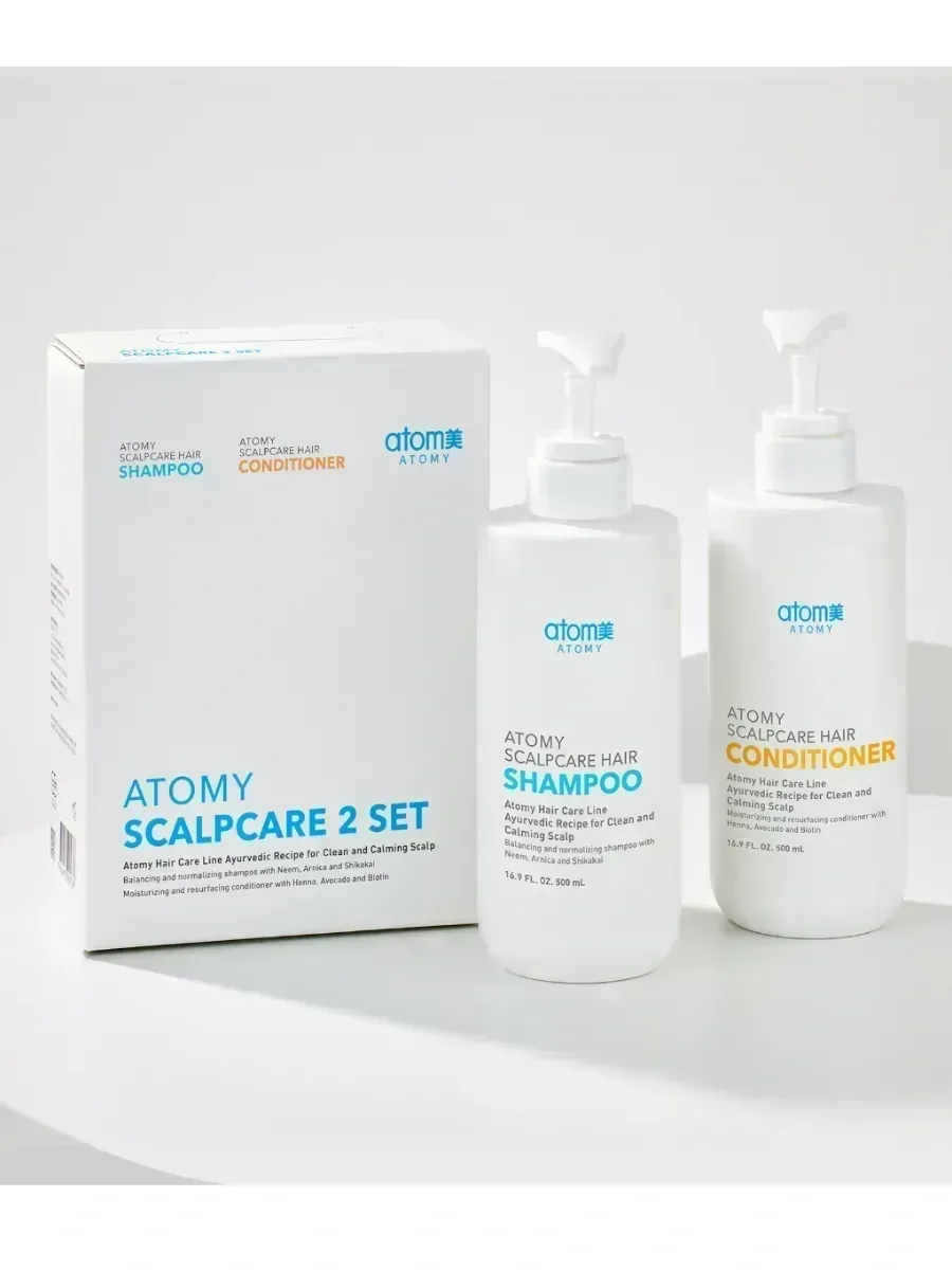 Atomy Атоми Скалпкеар Набор для чистой головы