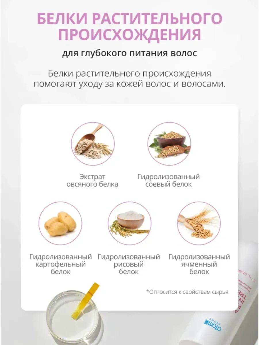 Atomy Атоми Интенсивный Протеиновый шампунь