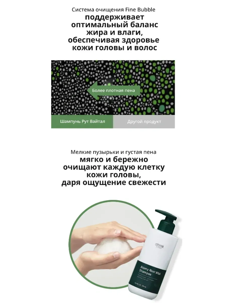 Atomy Атоми Рут Вайтал Ампула от выпадения волос
